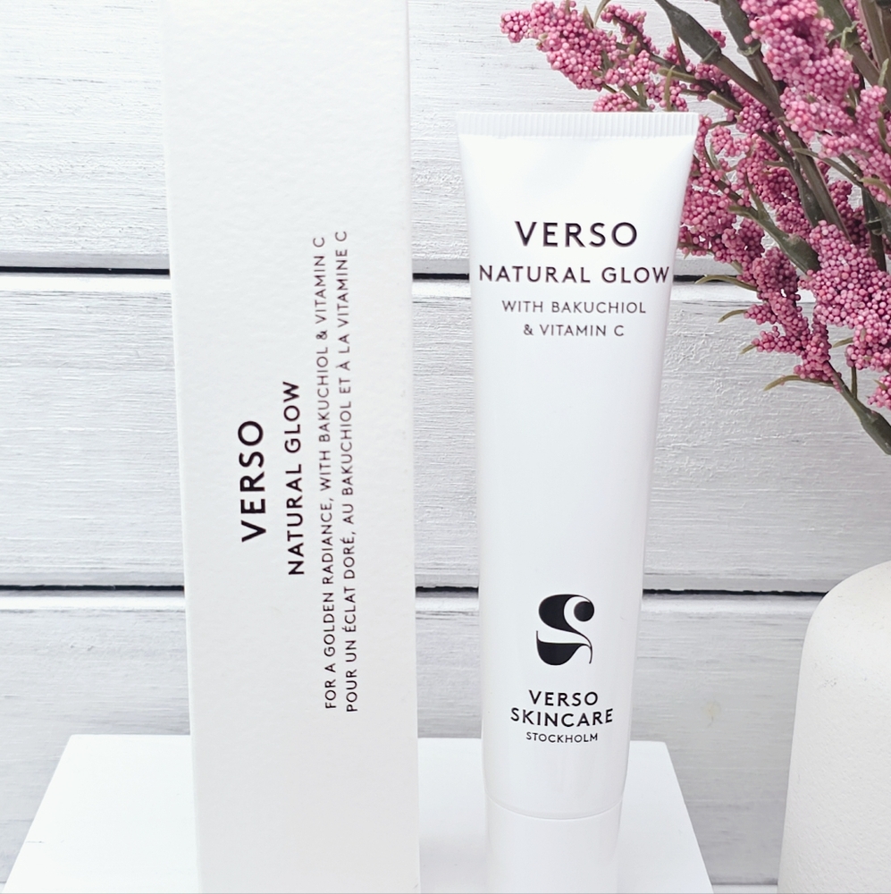 Verso Skincare Natural Glow For A Golden Radiance With Bakuchiol & Vitamin C